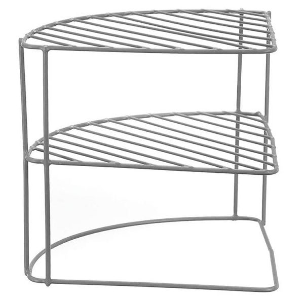 Storage | Wire Corner Kitchen Rack, Large, 26cm, 2 Asstd Colours Furniture Storage